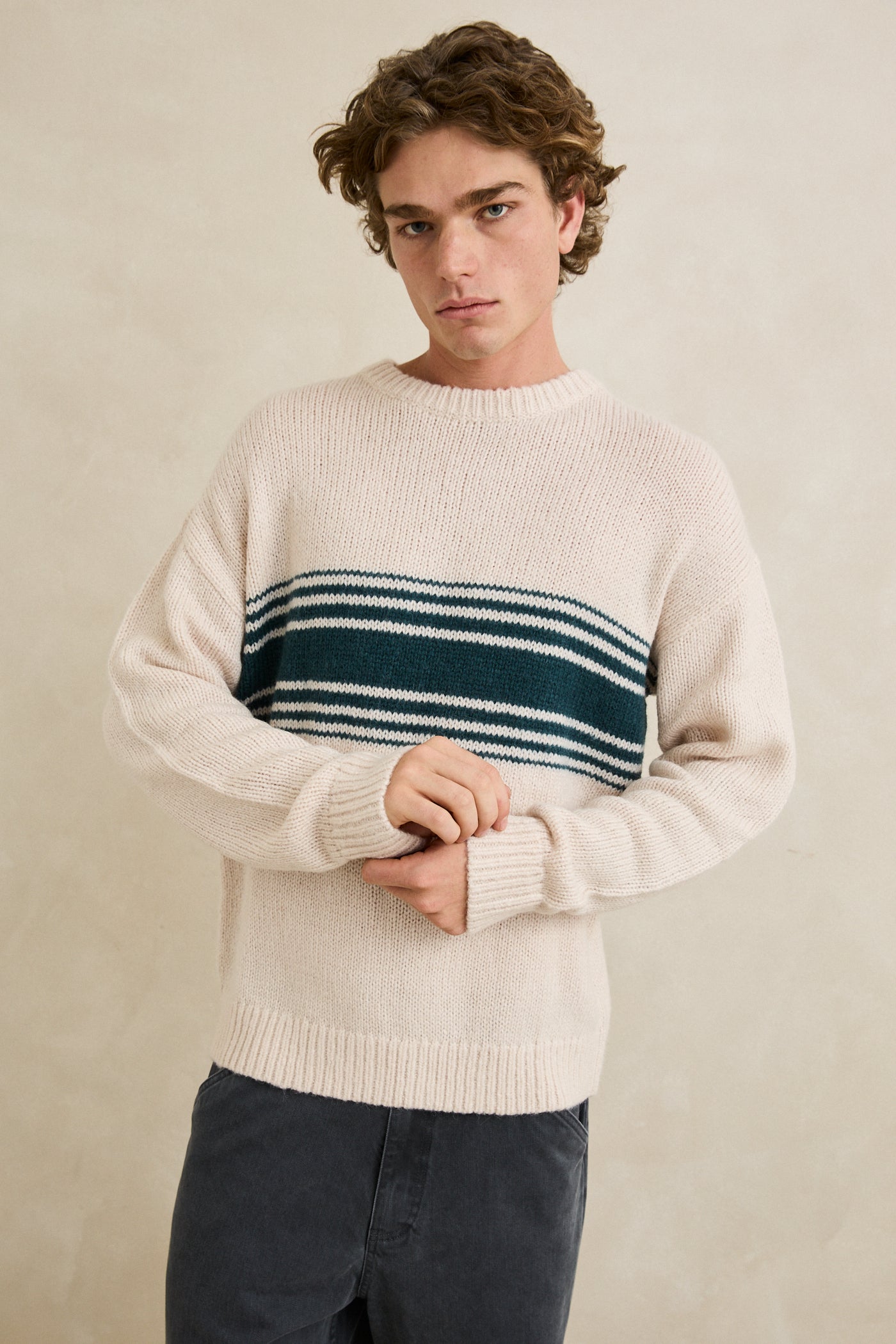Chandail Strata Knit Naturel Rhythm
