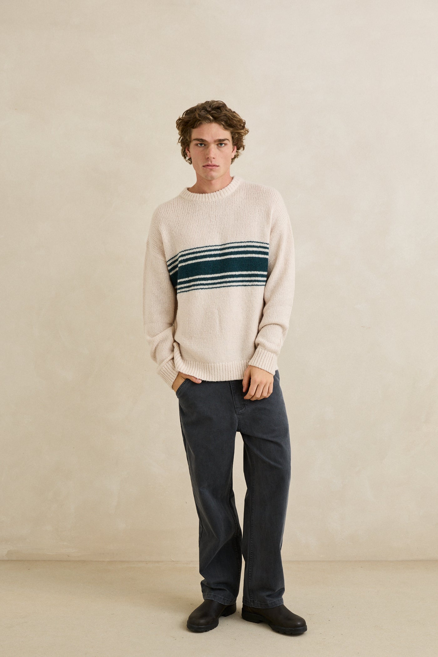 Chandail Strata Knit Naturel Rhythm