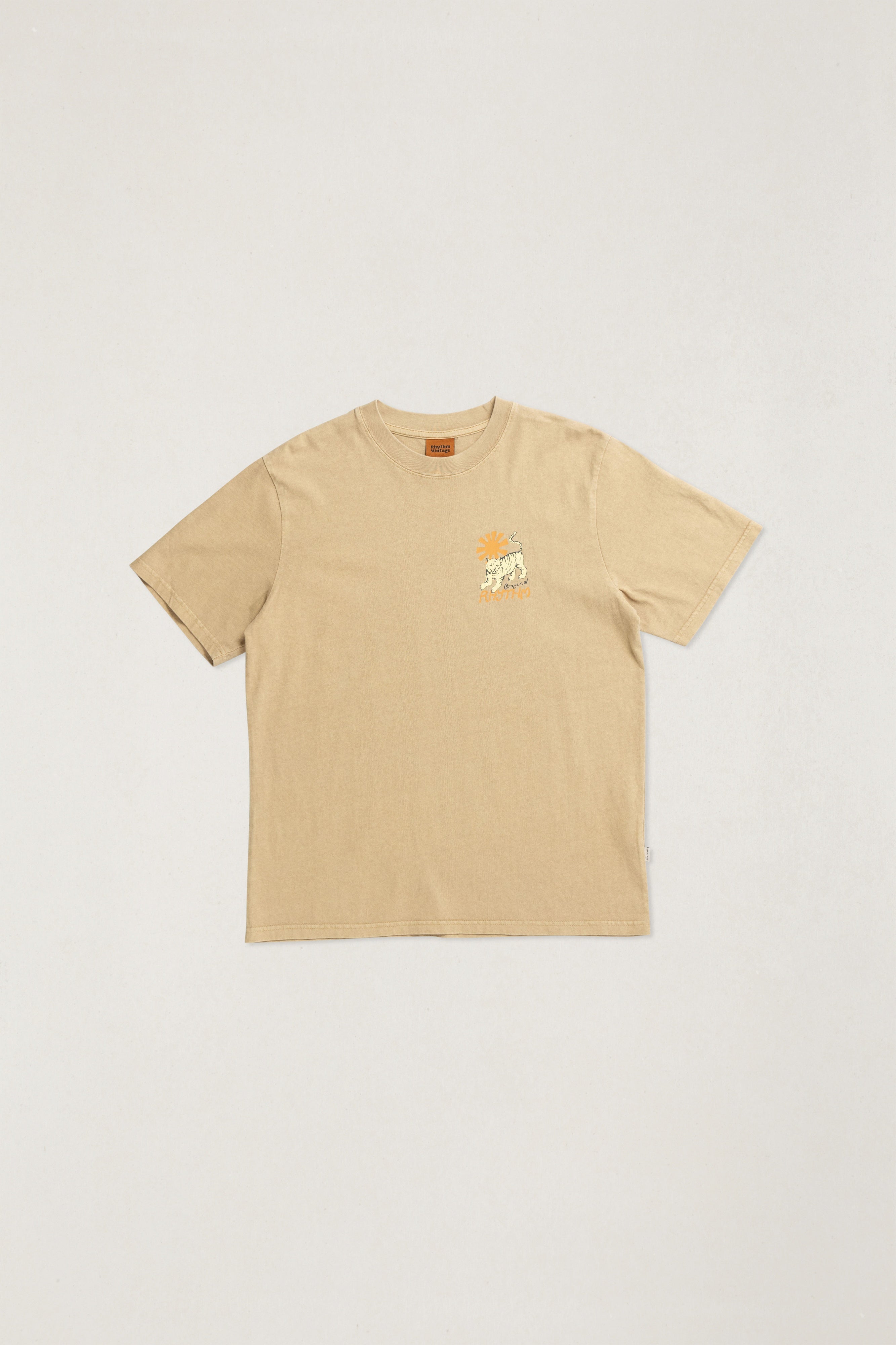 T-Shirt Tiger Vintage Beige Rhythm