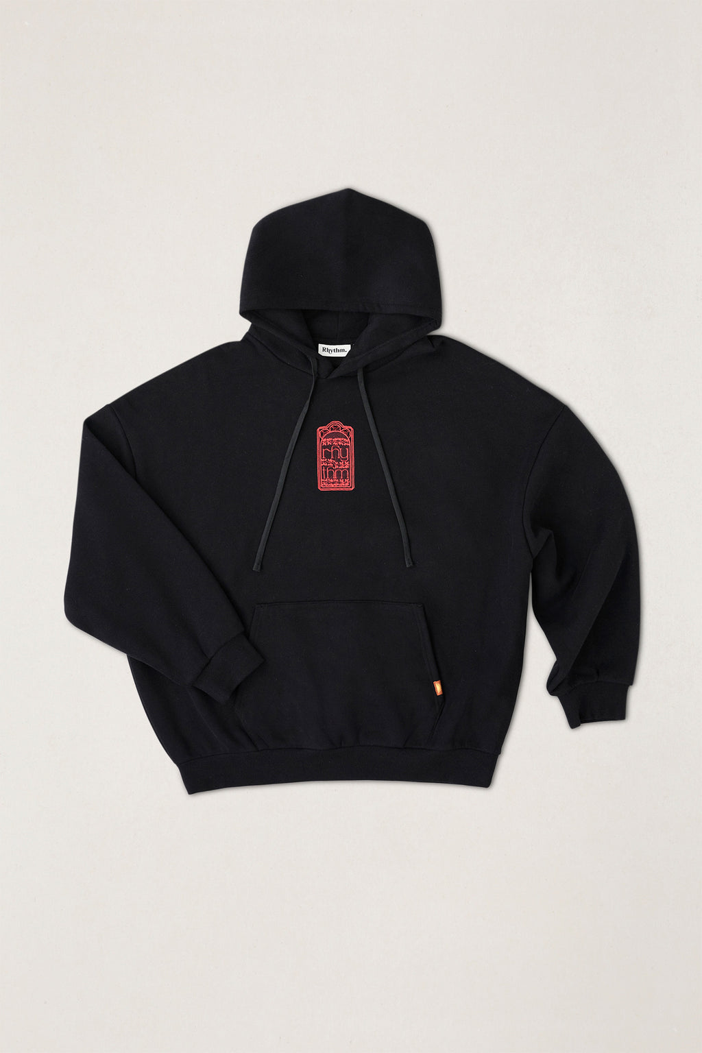 Chandail Pressed Petal Hood Noir Rhythm