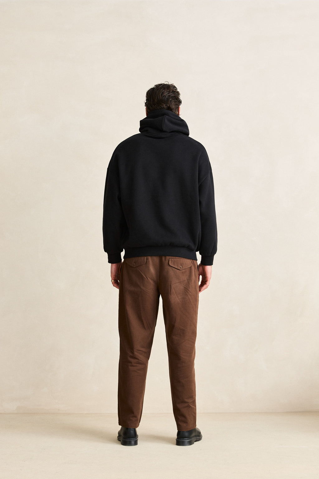 Chandail Pressed Petal Hood Noir Rhythm