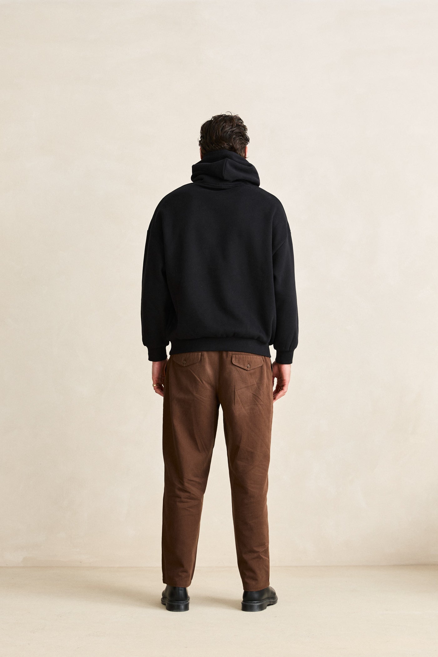 Chandail Pressed Petal Hood Noir Rhythm