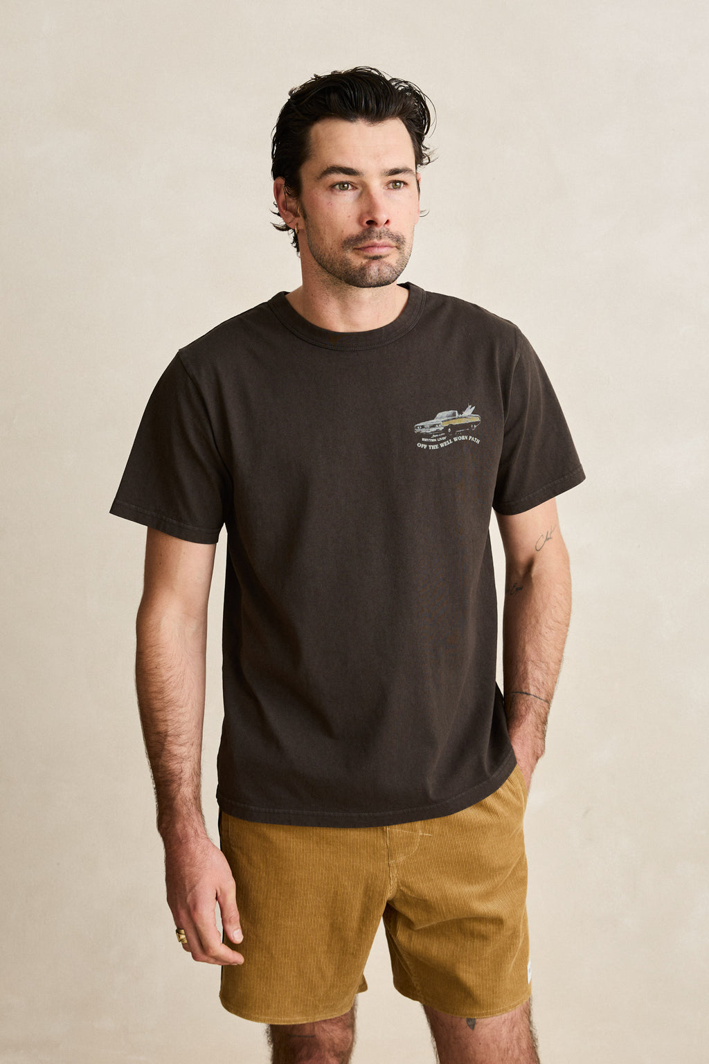 T-Shirt Heading West Noir Rhythm