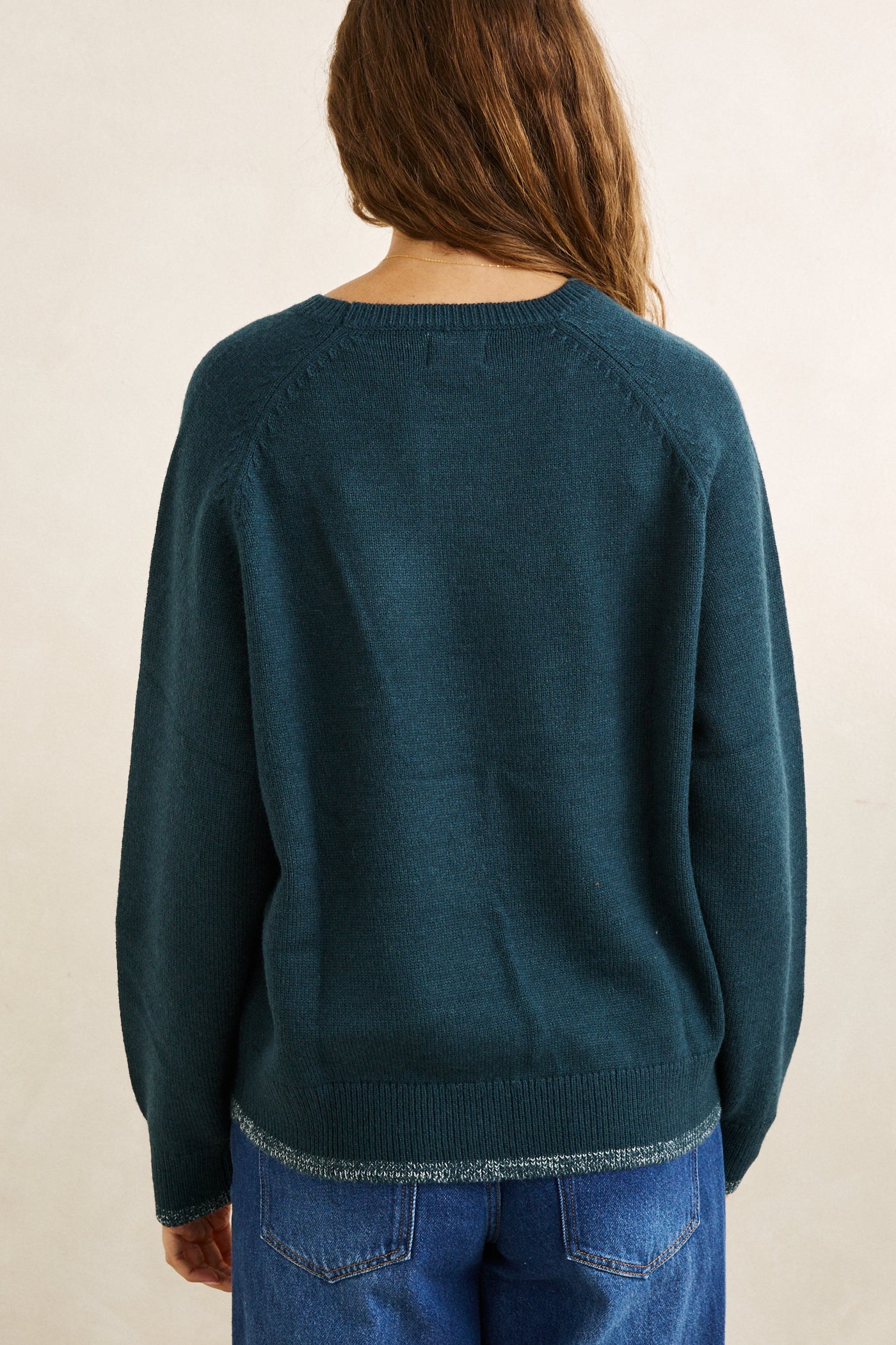 Pull Bayside Knit Vert Forêt Rhythm
