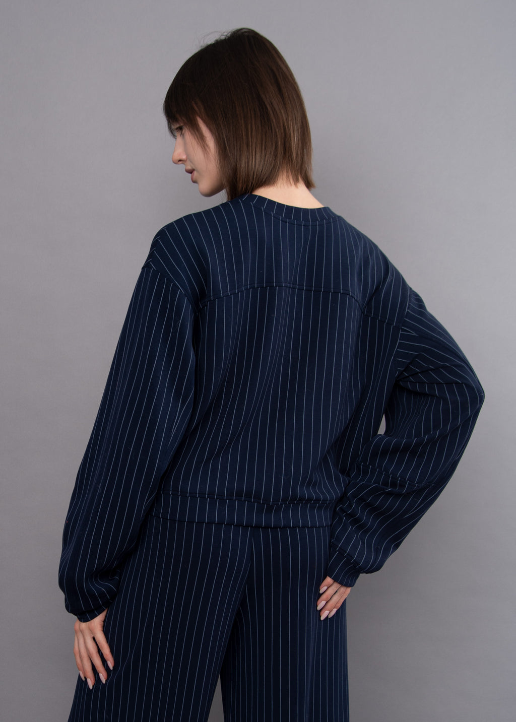 Haut Beatrice Marine Rayé RD Style
