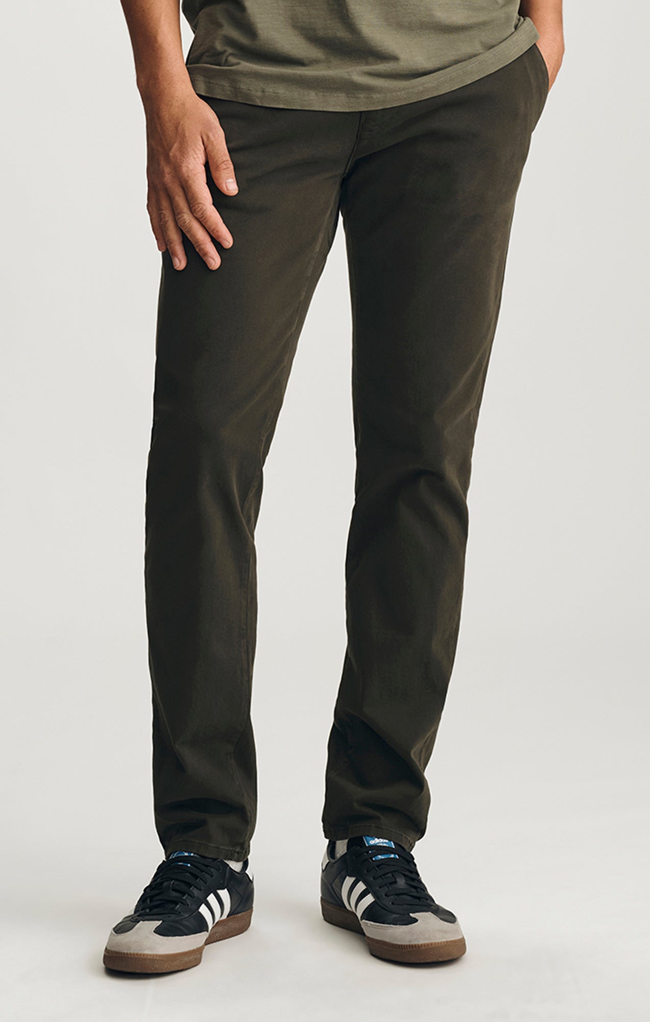 Pantalon Milton Vert Foncé Twill Mavi Jeans