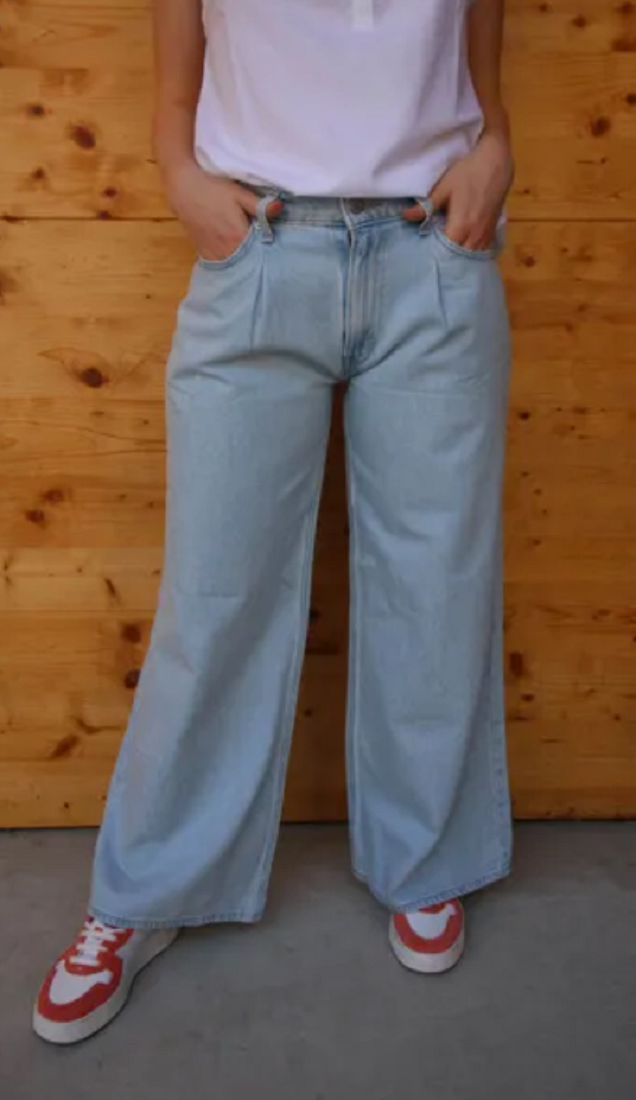 Levi's Never Going to Change Wide Leg Baggy Dad Jeans
