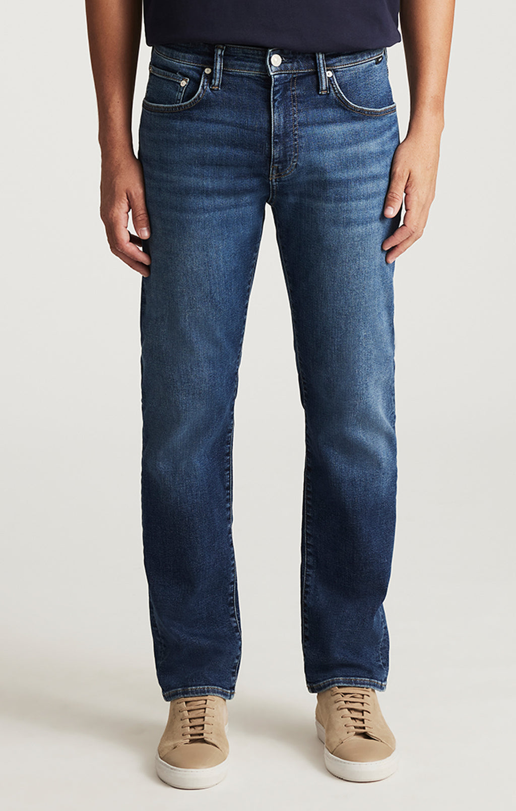 Mavi Jeans Men's Zach Deep Brushed Classic Vintage Jeans