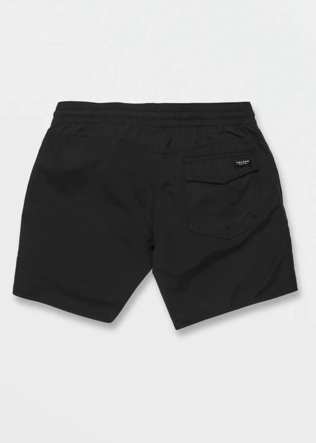 Short Lido Solid Trunk 16 Noir Volcom