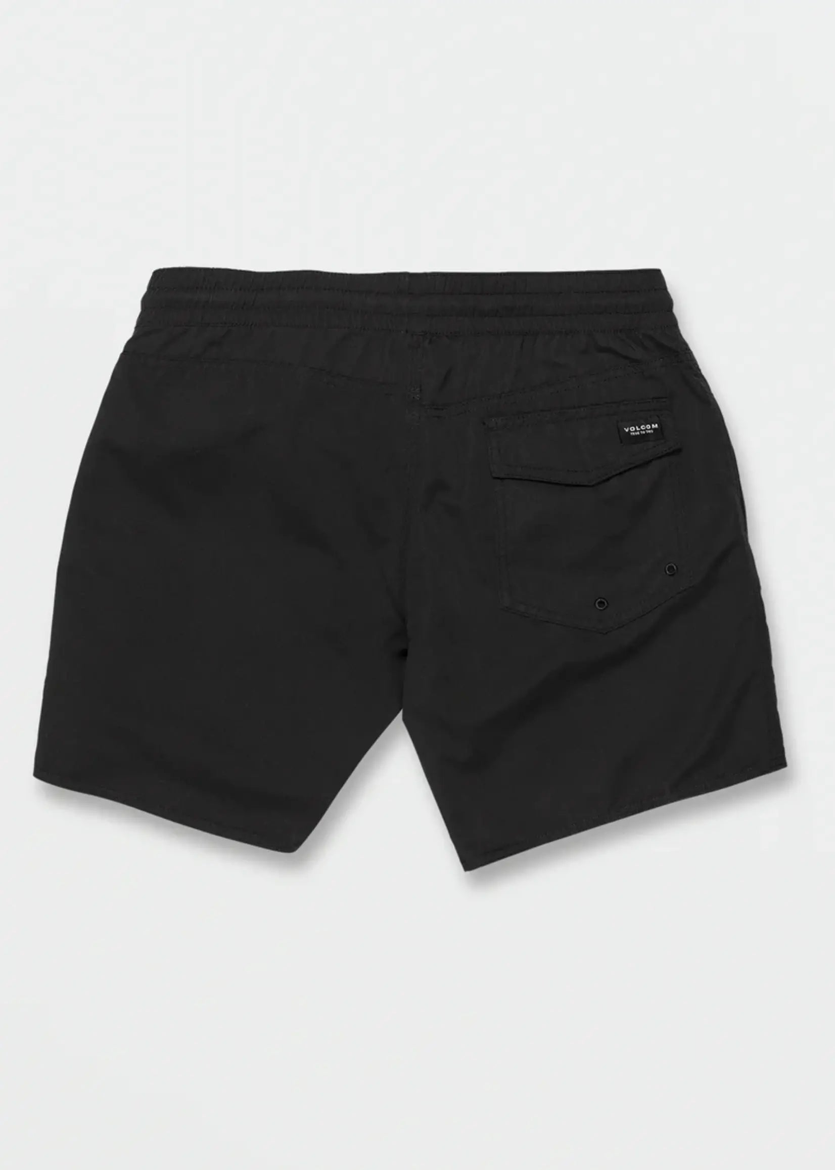 Short Lido Solid Trunk 16 Noir Volcom
