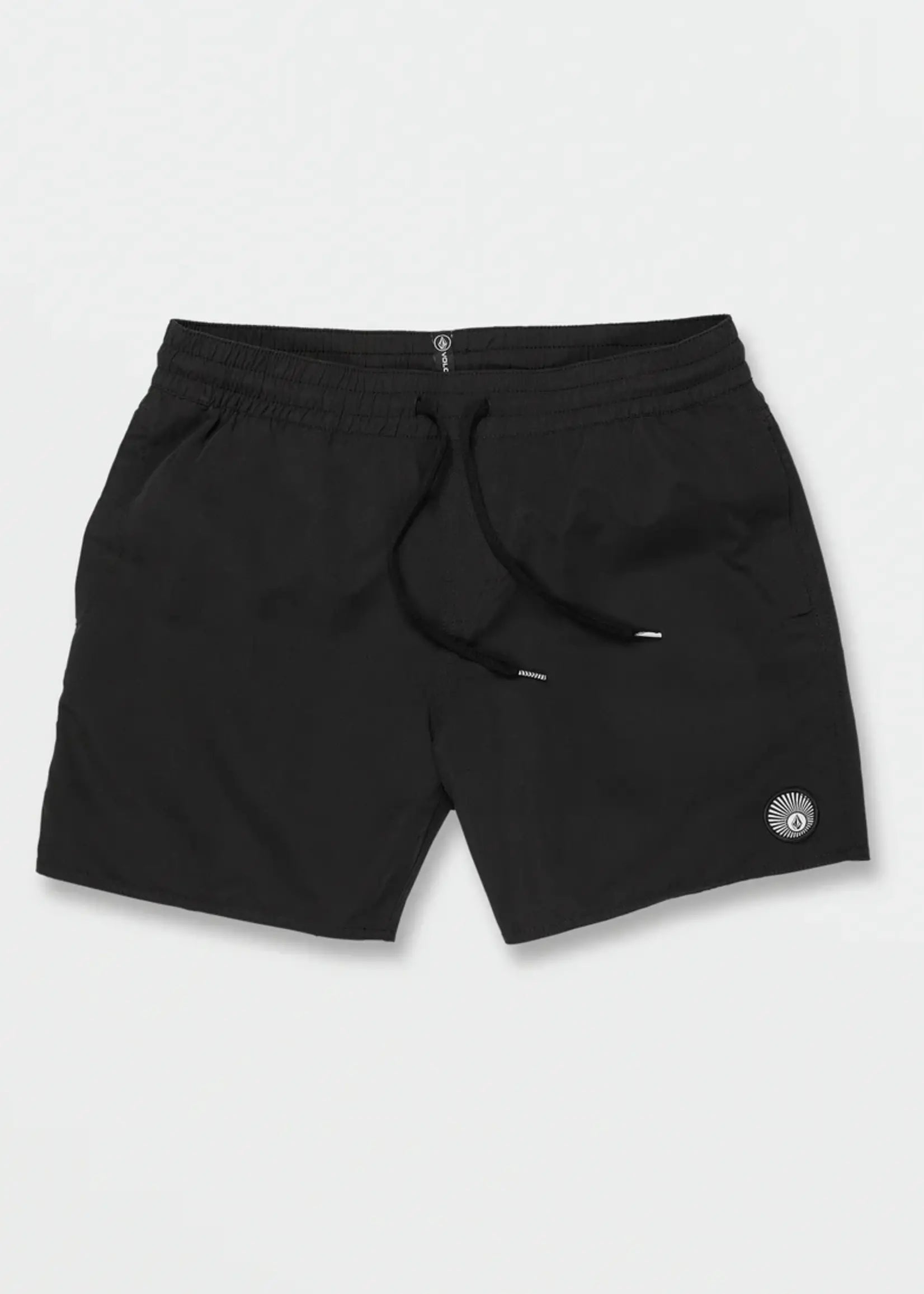 Short Lido Solid Trunk 16 Noir Volcom
