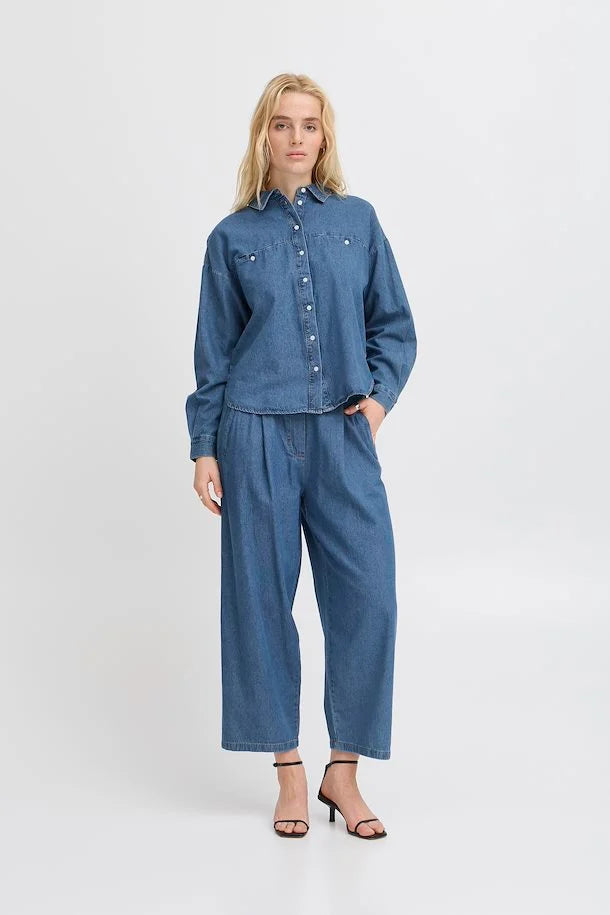Pantalon Archer Bleu Denim Ichi