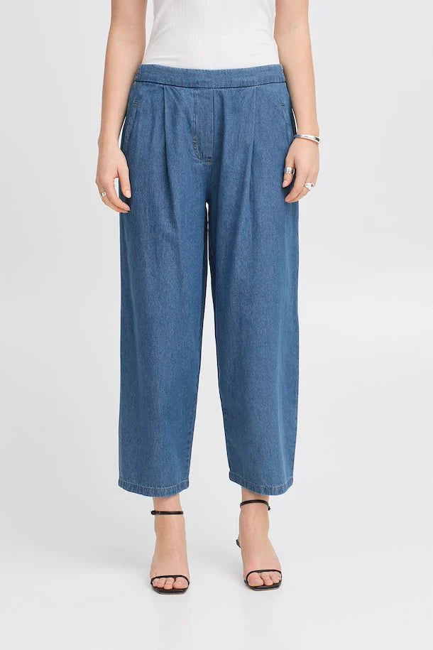 Pantalon Archer Bleu Denim Ichi
