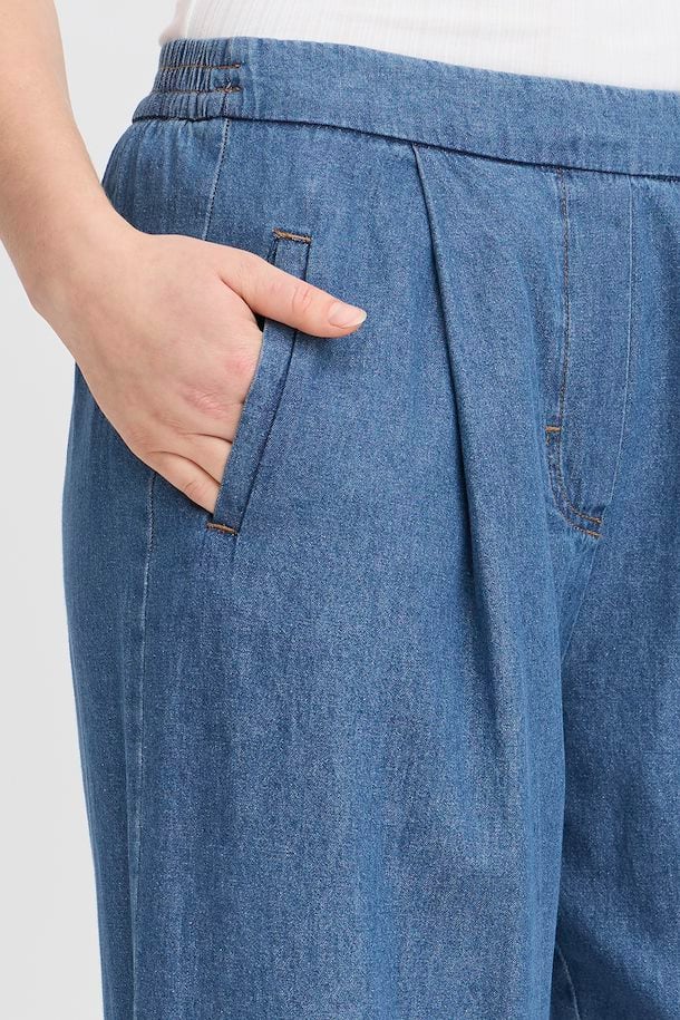Pantalon Archer Bleu Denim Ichi