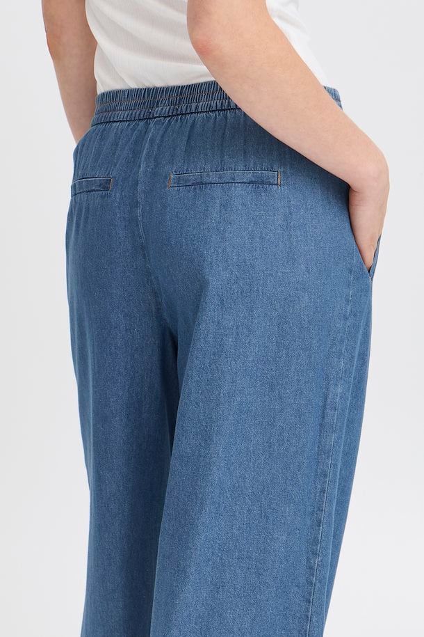 Pantalon Archer Bleu Denim Ichi