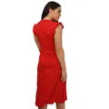 Robe May Wrap Midi Rouge Only
