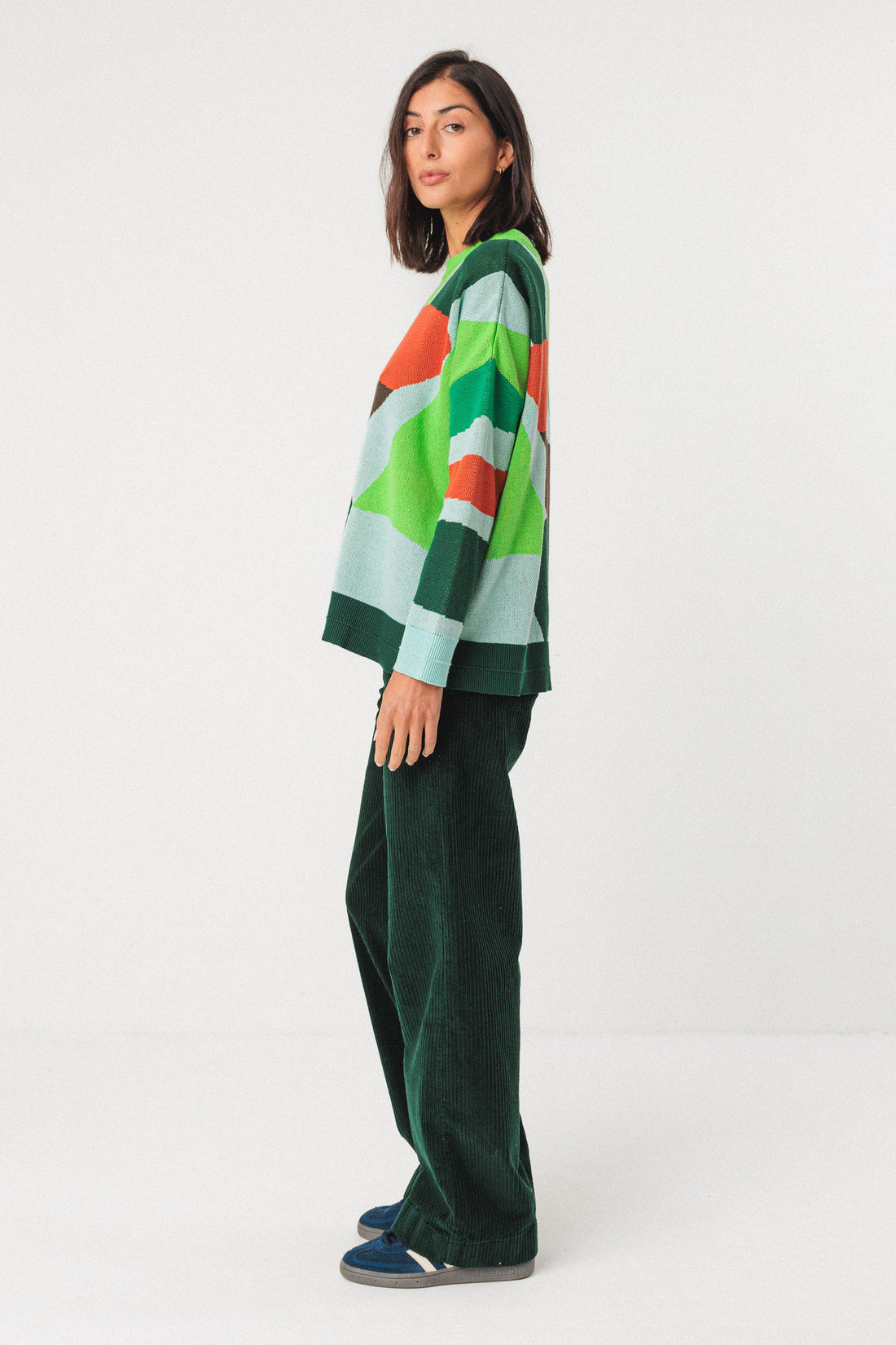 Pull Bégonia Vert Multi SKFK