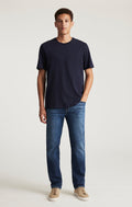 Mavi Jeans Men's Zach Deep Brushed Classic Vintage Jeans