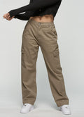 Kuwalla Tee Beige Straight Cut Cargo Pants