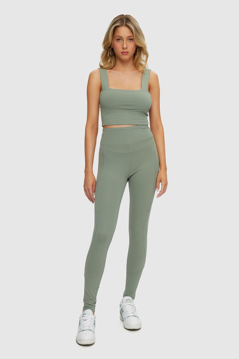 Athletic Sage Leggings Kuwalla Tee
