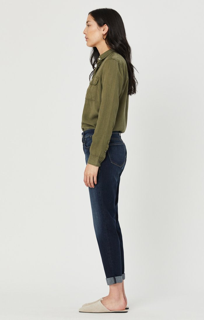 Jeans Ada Indigo Brushed Tribeca Mavi Jeans