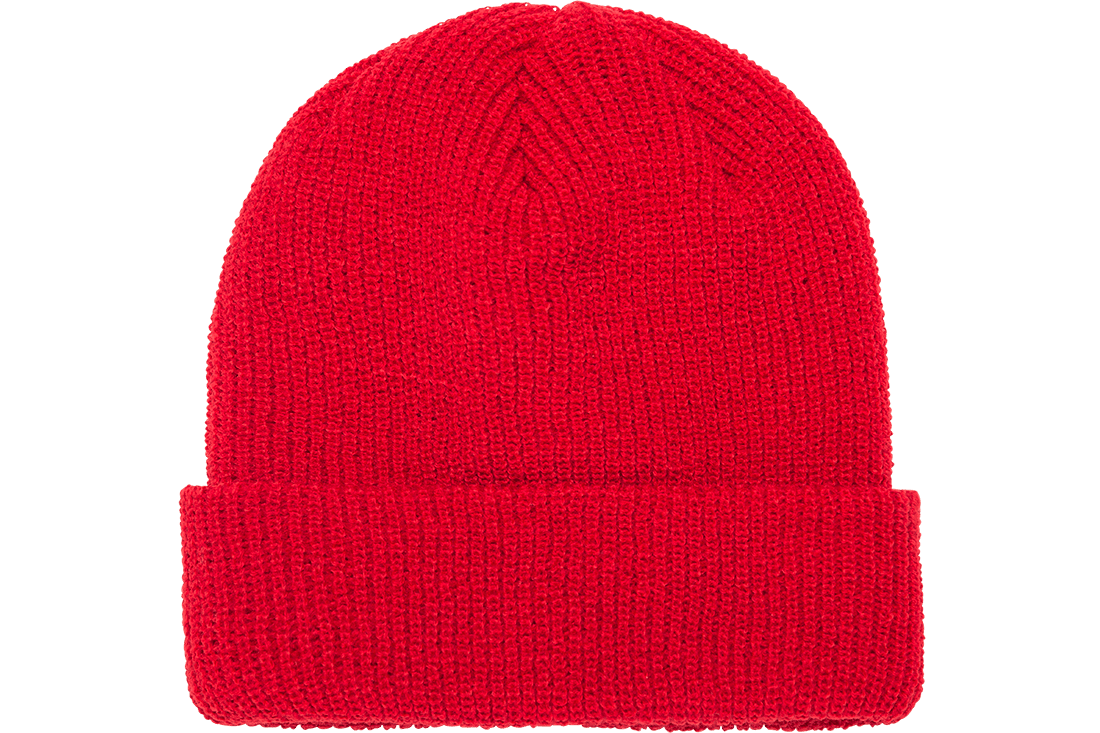 Ribbed Cuffed Flexfit Beanie
