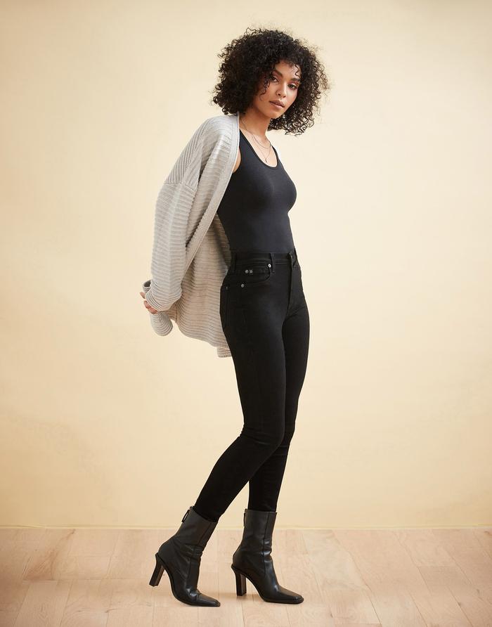 Jeans H.Waist,S.Skinny, 1963BK-R30 Yoga Jeans