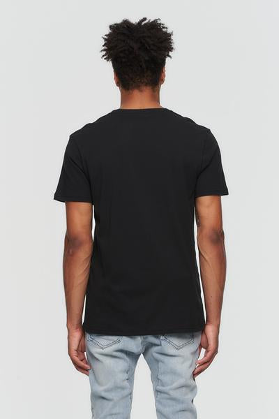 Jet Black Kuwalla Crew Neck T-Shirt