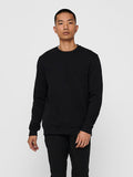 Ceres Crew Neck Black Only & Sons