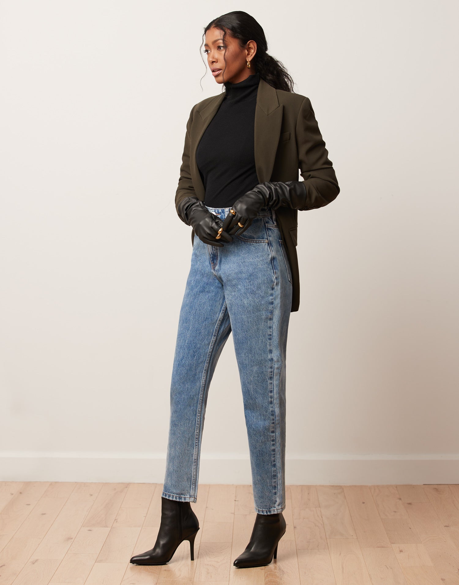 Emily Acid Wash Blue Yoga Jeans