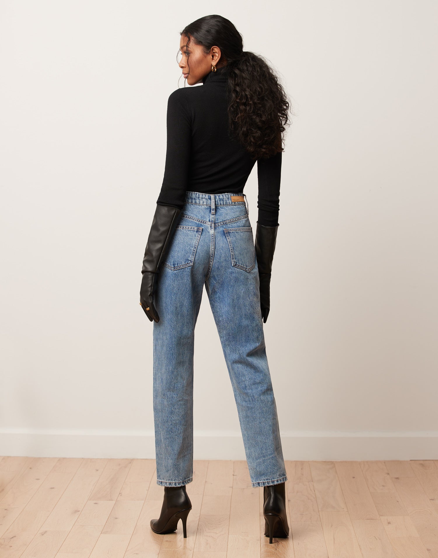 Emily Acid Wash Blue Yoga Jeans