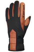 Gants Lillehammer Noir/Cognac Auclair