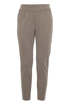 Ichi Kate Pique Trousers Taupe
