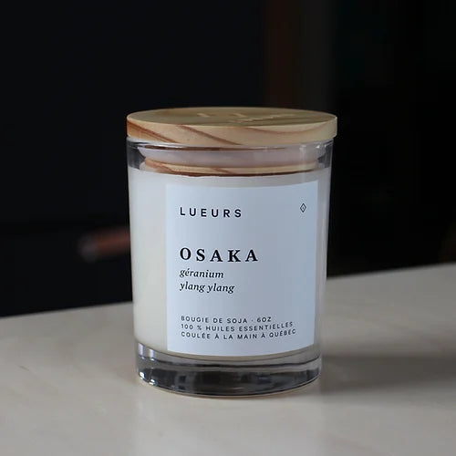Bougie Osaka 6oz Lueurs