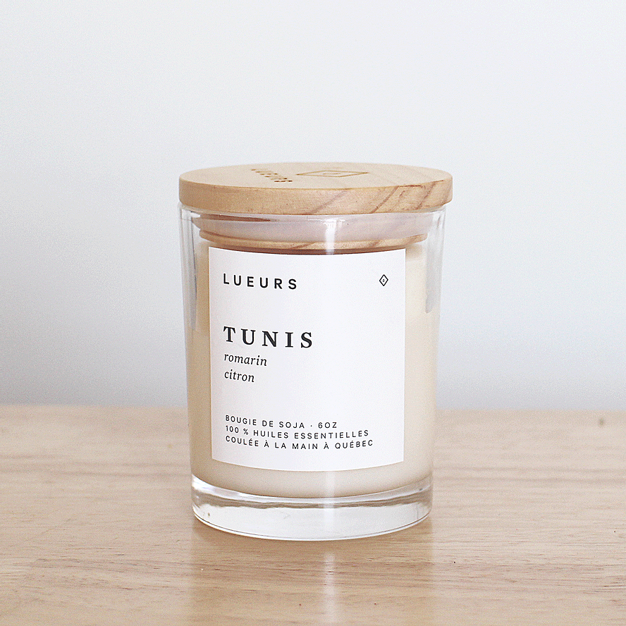 Bougie Tunis 6oz Lueurs