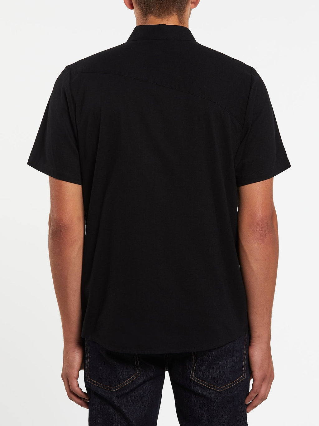 Chemise Everett Oxford SS Noir Volcom