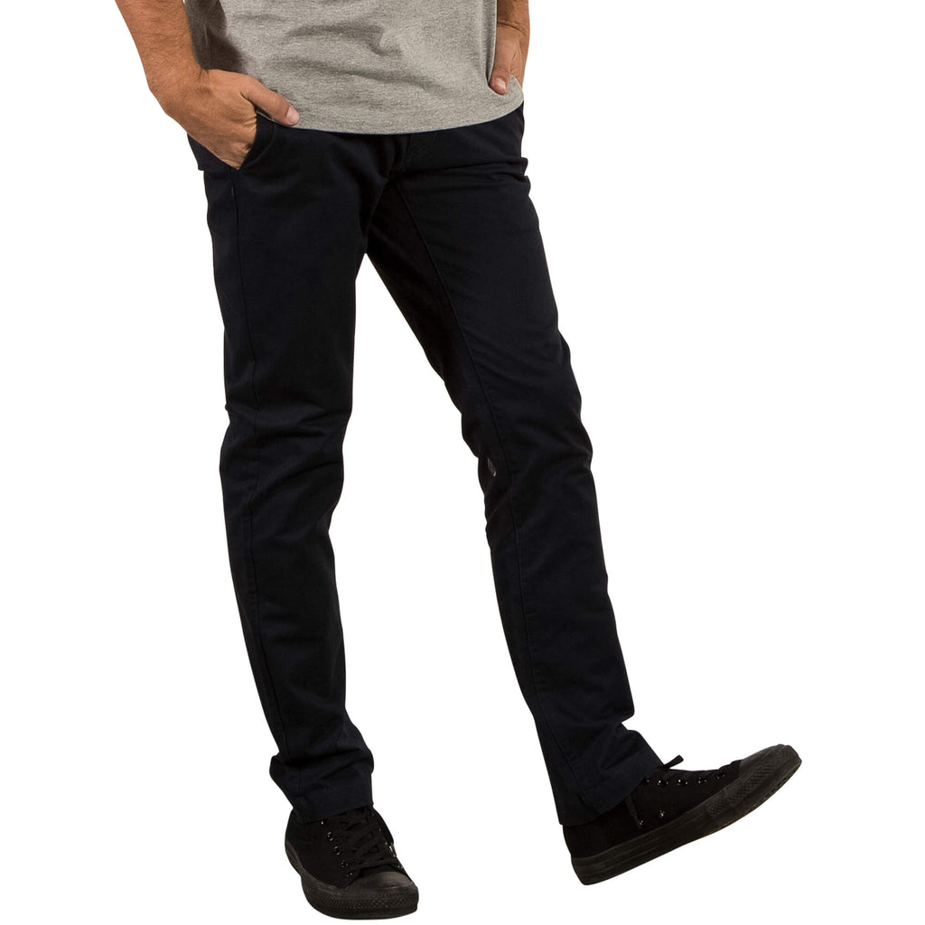 Volcom Frickin Slim Chino Pants 15 Black
