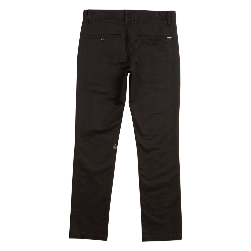 Volcom Frickin Slim Chino Pants 15 Black