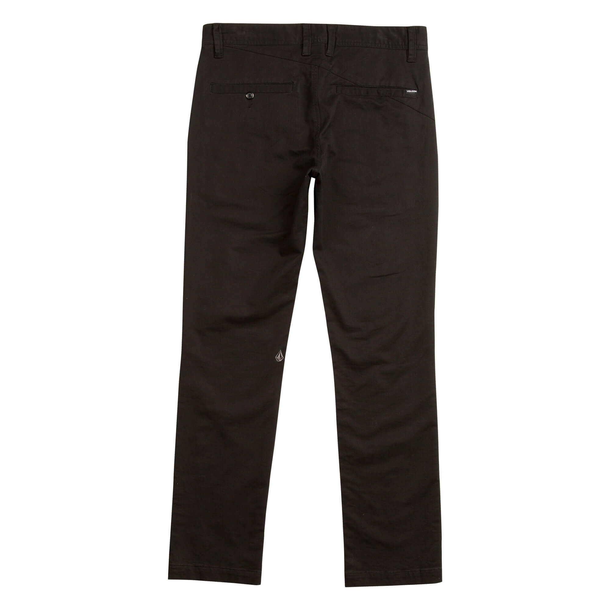 Volcom Frickin Slim Chino Pants 15 Black