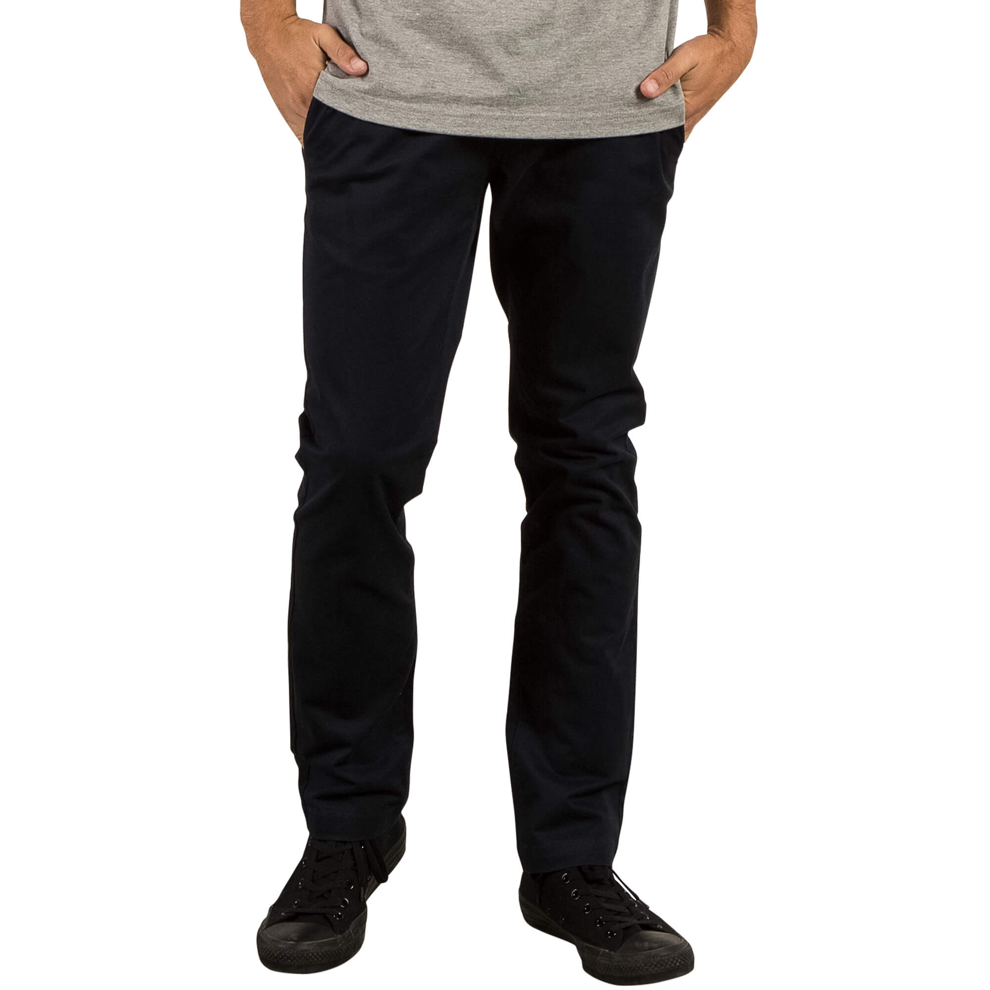 Volcom Frickin Slim Chino Pants 15 Black