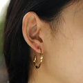 Adamma Gold Hackney Nine Earrings