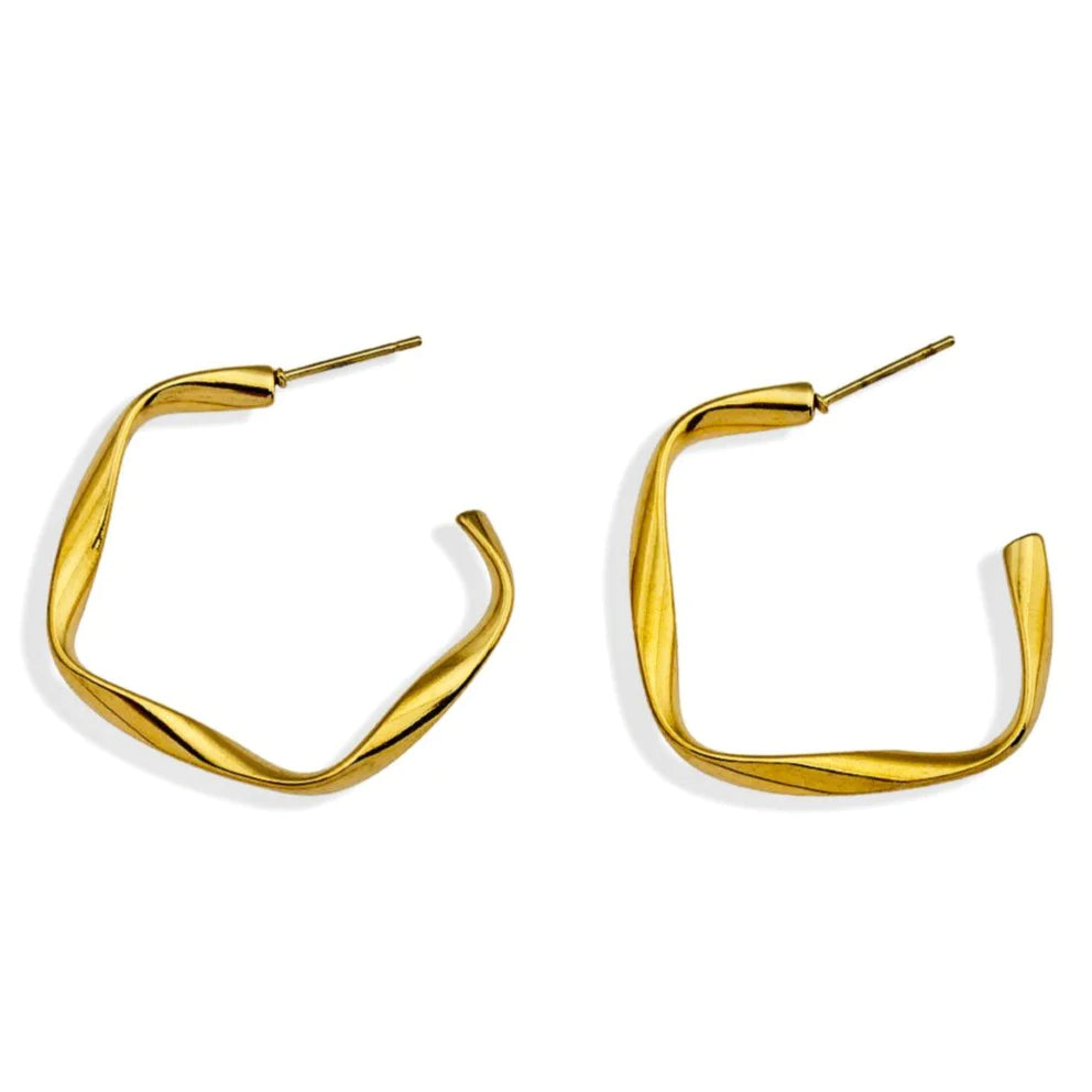 Adamma Gold Hackney Nine Earrings