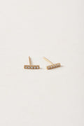 Alanis Gold Hoop Earrings Midi34