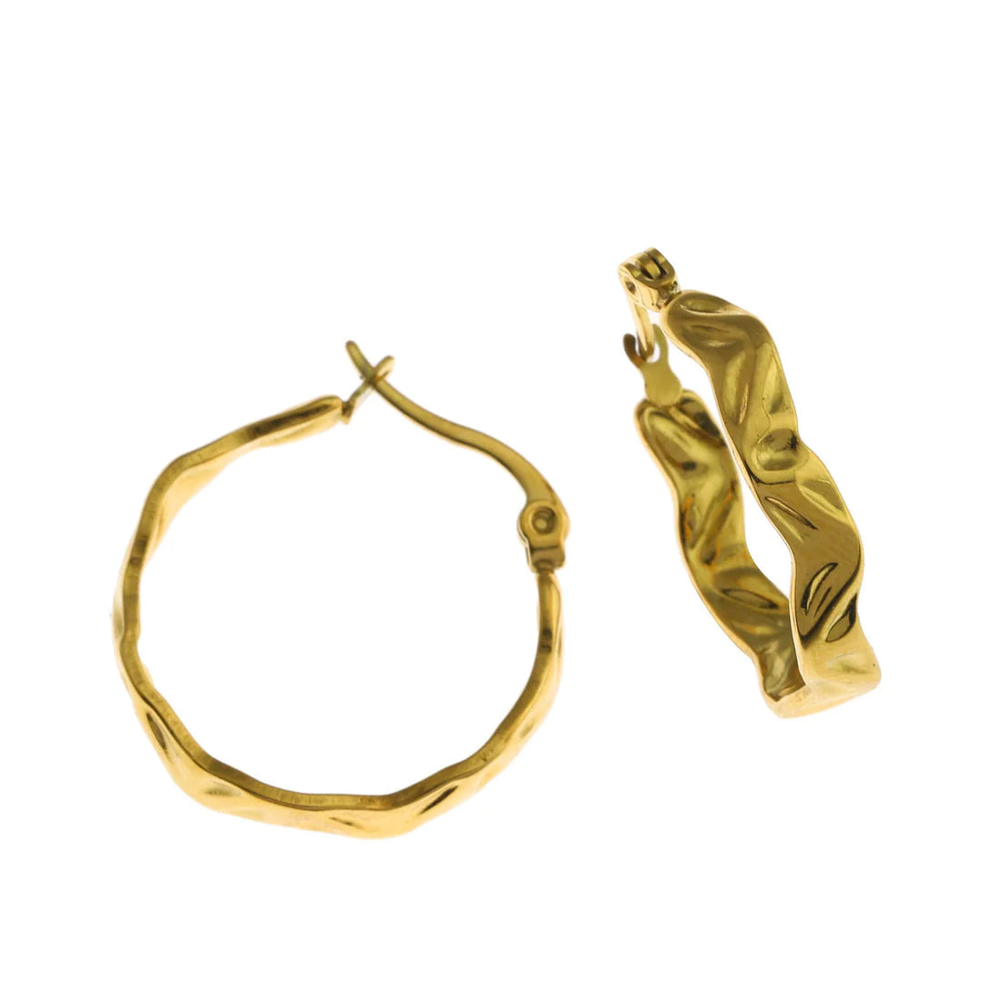 Bardello Gold Hackney Nine Earrings