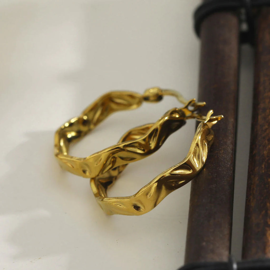 Bardello Gold Hackney Nine Earrings