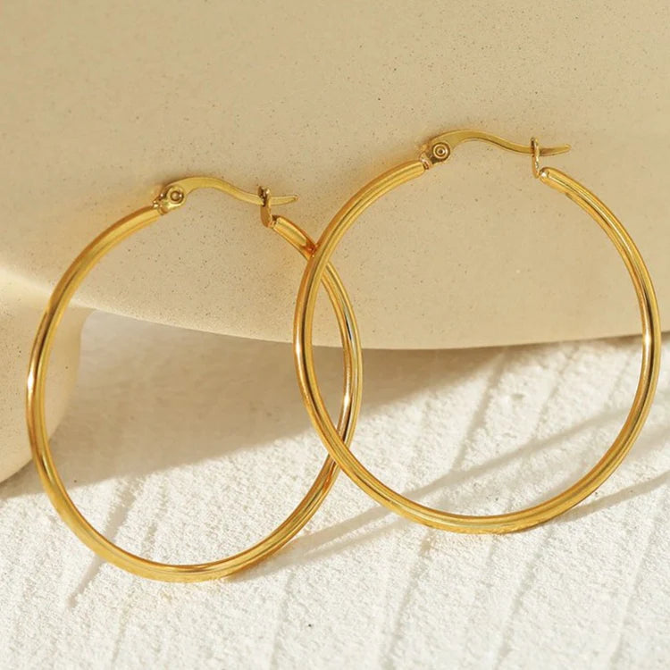 Hackney Nine Bianca Gold Earrings