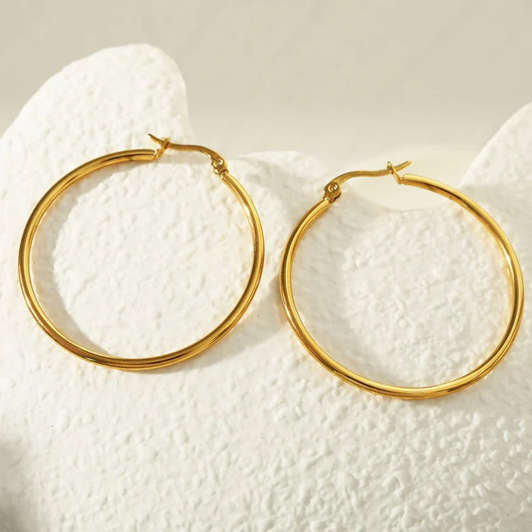 Hackney Nine Bianca Gold Earrings