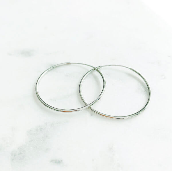 Romy Earrings Sterling Silver Midi34