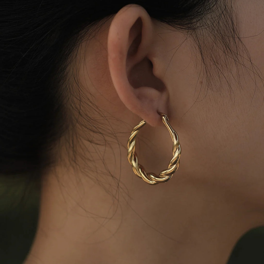 Carwyn Gold Hackney Nine Earrings
