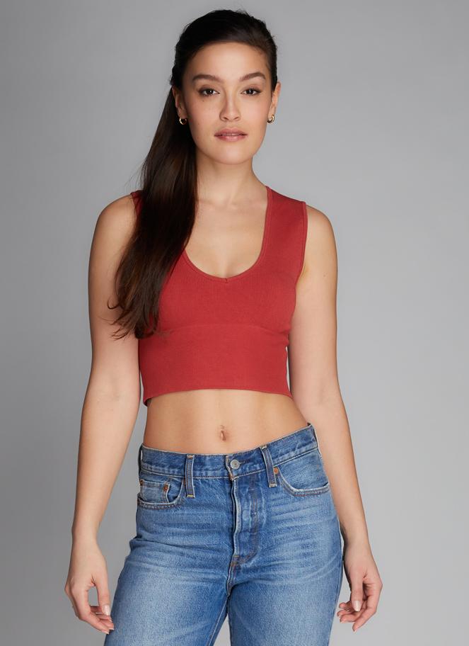 Bamboo Deep V Rib Brick That's Me